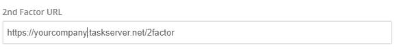 2nd factor URL